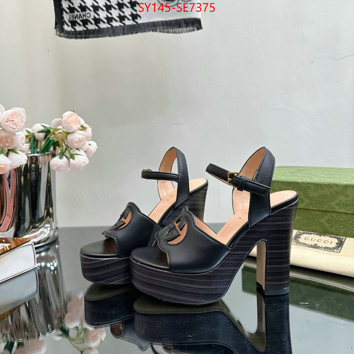 Women Shoes-Gucci,aaaaa replica designer ID: SE7375,$: 145USD