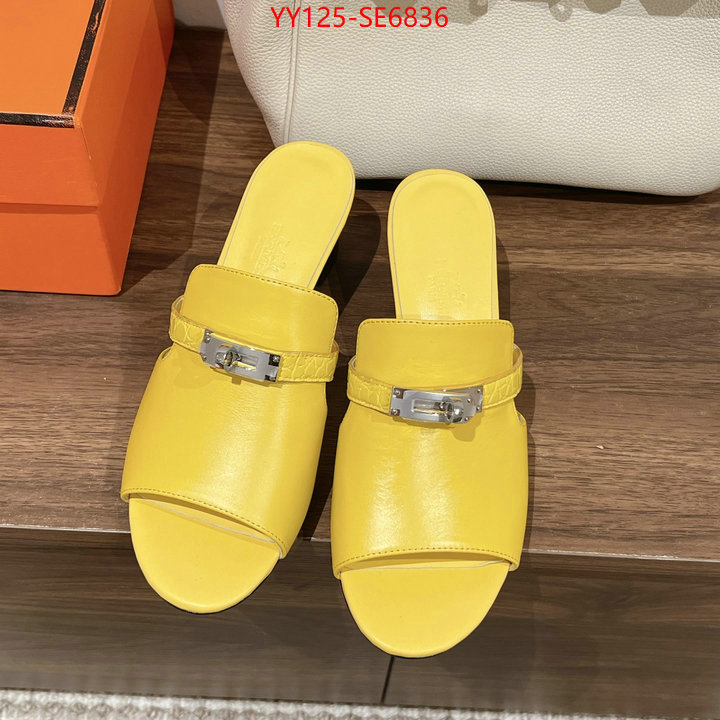 Women Shoes-Hermes,high quality designer replica ID: SE6836,$: 125USD