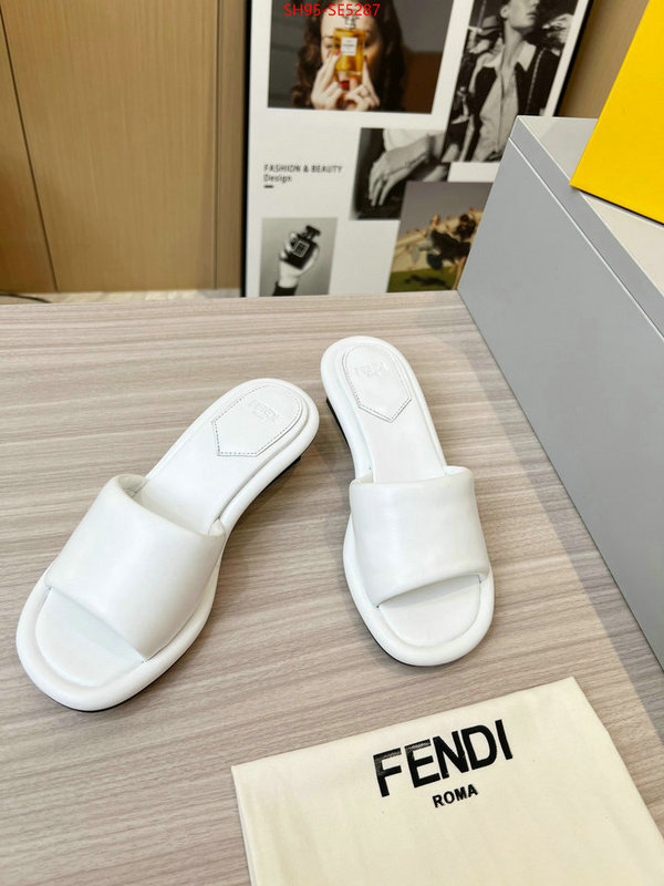 Women Shoes-Fendi,high quality happy copy ID: SE5287,