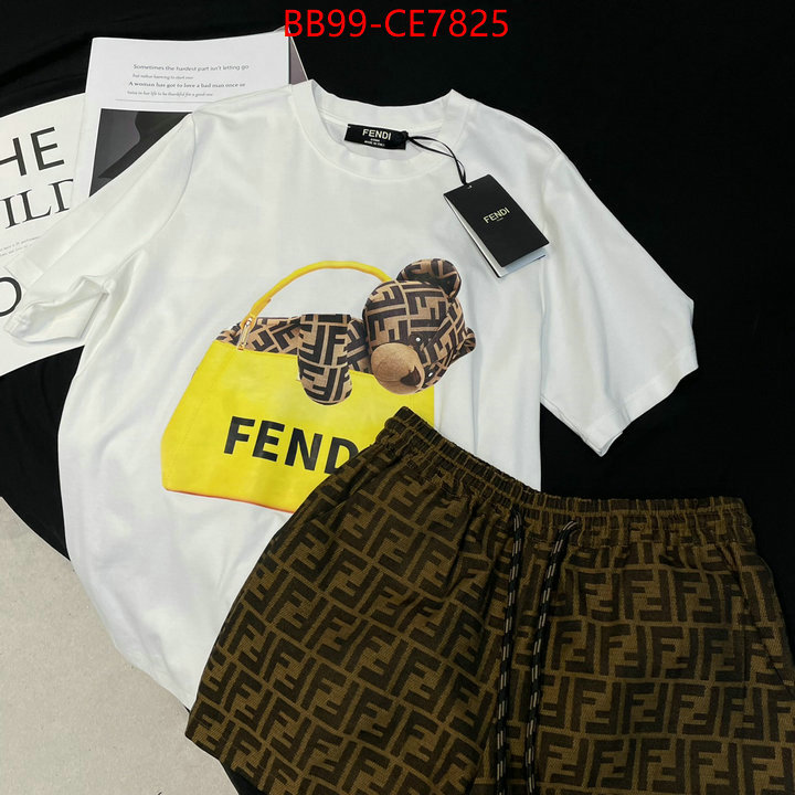 Clothing-Fendi,quality replica ID: CE7825,$: 99USD