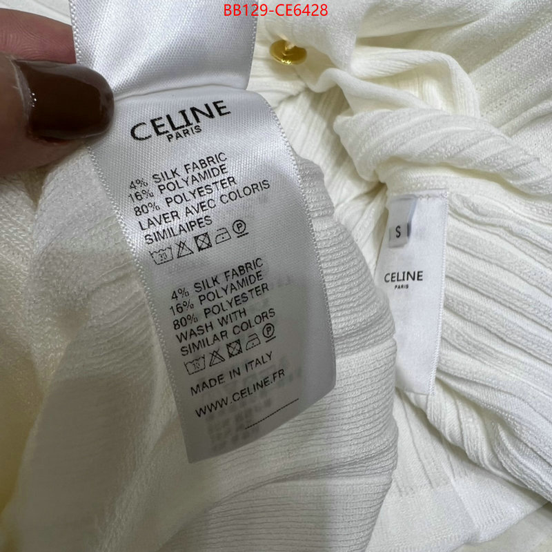 Clothing-Celine,aaaaa class replica ID: CE6428,$: 129USD