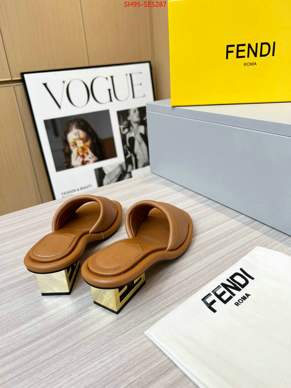 Women Shoes-Fendi,high quality happy copy ID: SE5287,