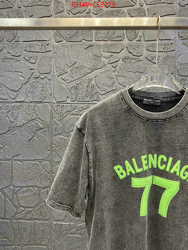 Clothing-Balenciaga,practical and versatile replica designer ID: CE8275,$: 49USD