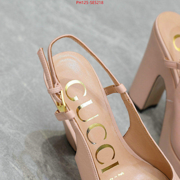 Women Shoes-Gucci,fashion replica ID: SE5218,$: 125USD