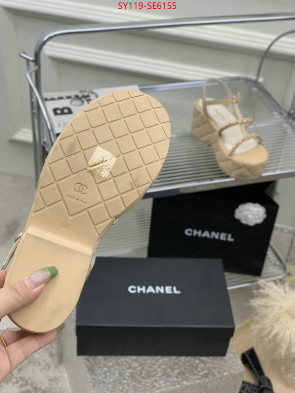 Women Shoes-Chanel,the highest quality fake ID: SE6155,$: 119USD