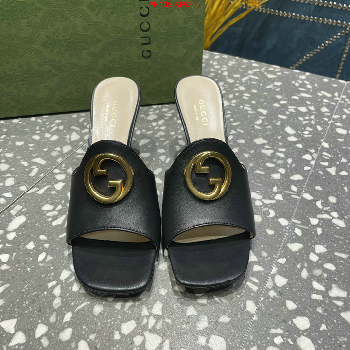 Women Shoes-Gucci,aaaaa replica designer ID: SE5206,$: 105USD