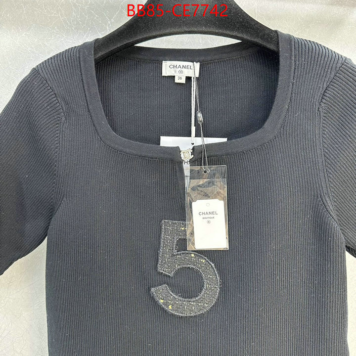 Clothing-Chanel,found replica ID: CE7742,$: 85USD