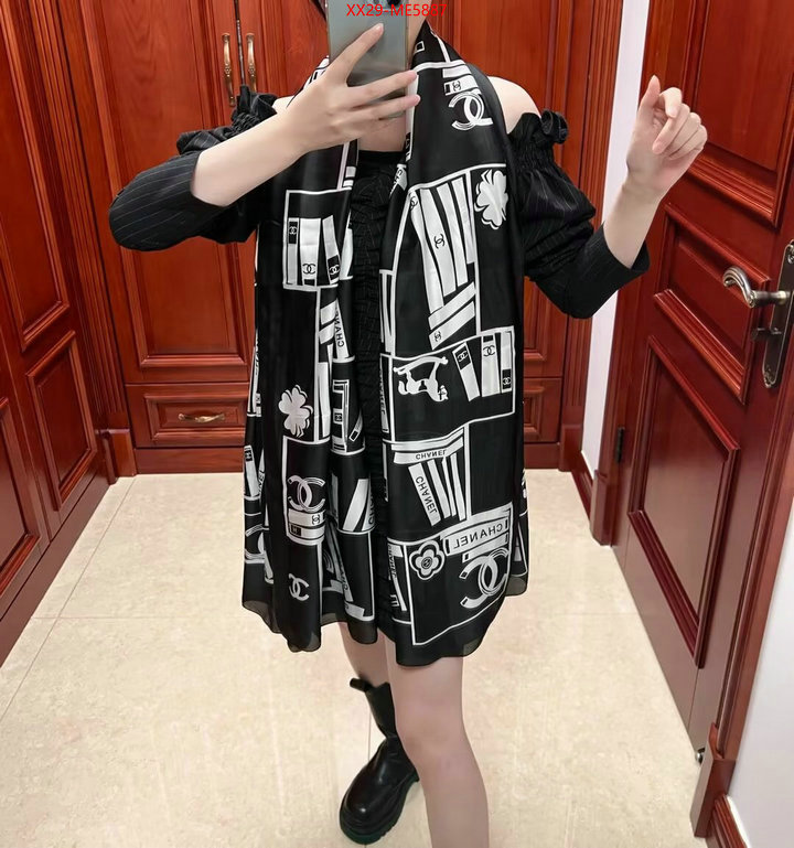 Scarf-Chanel,cheap online best designer ID: ME5887,$: 29USD