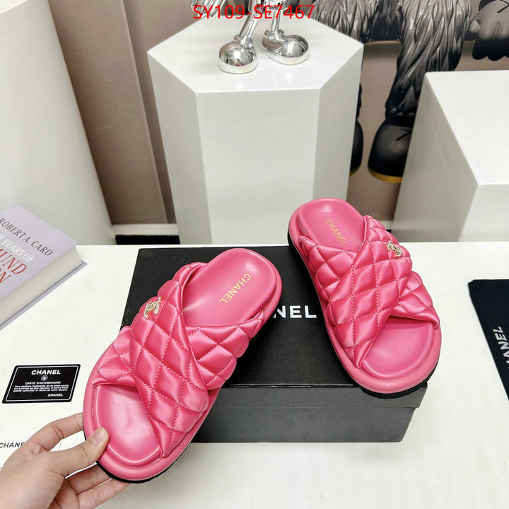 Women Shoes-Chanel,where quality designer replica ID: SE7467,$: 109USD