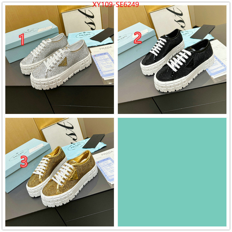 Women Shoes-Prada,fake designer ID: SE6249,$: 109USD