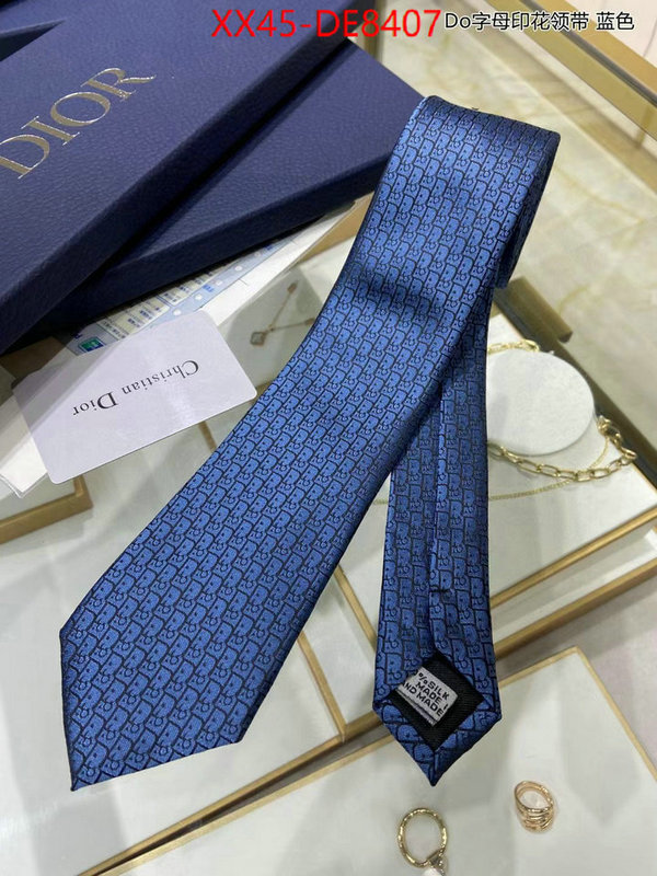 Ties-Dior,buy 2023 replica ID: DE8407,$: 45USD