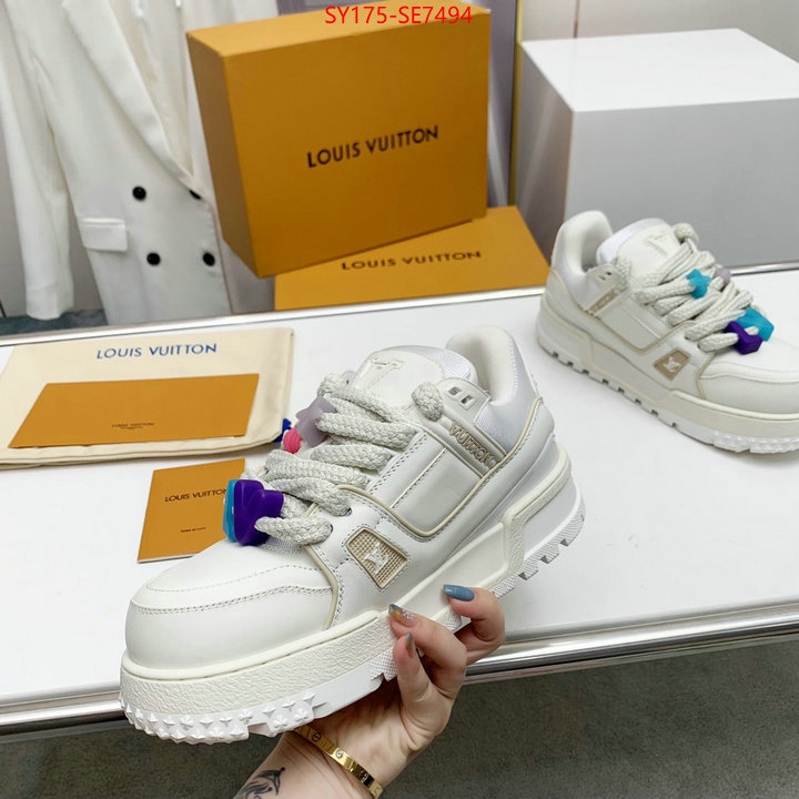 Women Shoes-LV,the highest quality fake ID: SE7494,$: 175USD