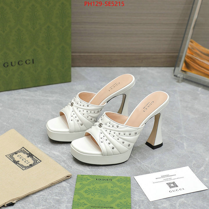 Women Shoes-Gucci,aaaaa replica ID: SE5215,$: 129USD