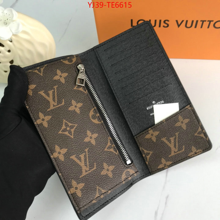 LV Bags(4A)-Wallet,perfect ID: TE6615,$: 39USD