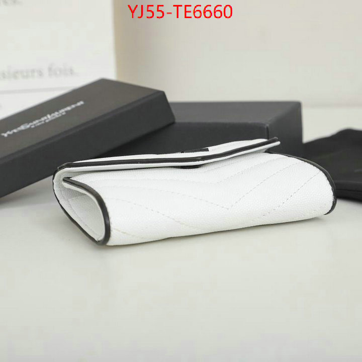 YSL Bag(4A)-Wallet-,7 star quality designer replica ID: TE6660,$: 55USD
