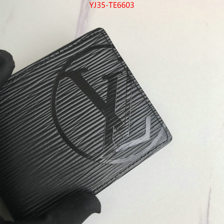 LV Bags(4A)-Wallet,aaaaa replica designer ID: TE6603,$: 35USD