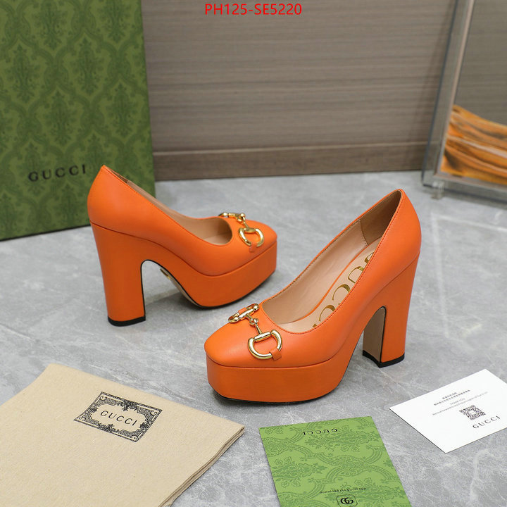 Women Shoes-Gucci,perfect replica ID: SE5220,$: 125USD