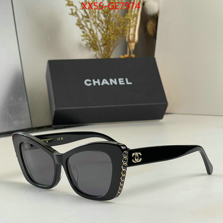 Glasses-Chanel,luxury ID: GE7974,$: 55USD