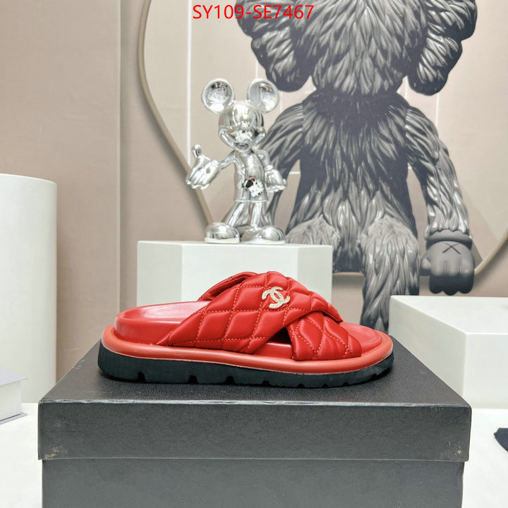 Women Shoes-Chanel,where quality designer replica ID: SE7467,$: 109USD