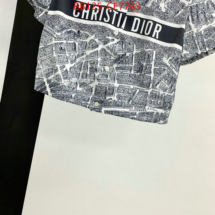 Clothing-Dior,only sell high-quality ID: CE7783,$: 125USD