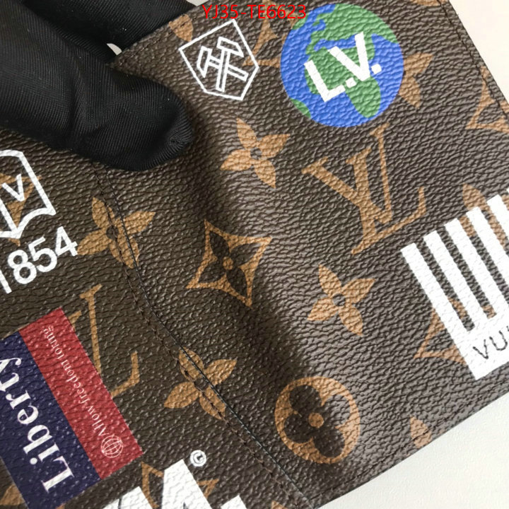 LV Bags(4A)-Wallet,perfect ID: TE6623,$: 35USD