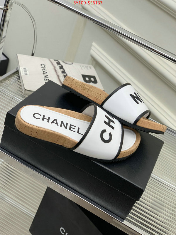 Women Shoes-Chanel,quality replica ID: SE6137,$: 109USD