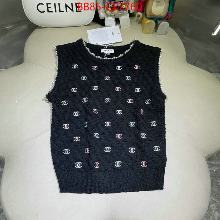 Clothing-Chanel,replica designer ID: CE7760,$: 85USD