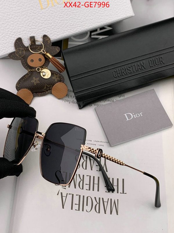 Glasses-Dior,replica shop ID: GE7996,$: 42USD