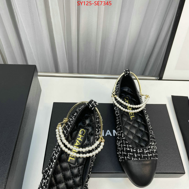 Women Shoes-Chanel,replica 1:1 ID: SE7345,$: 125USD