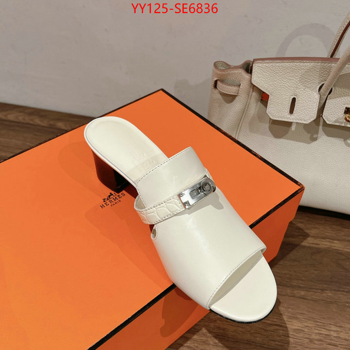 Women Shoes-Hermes,high quality designer replica ID: SE6836,$: 125USD