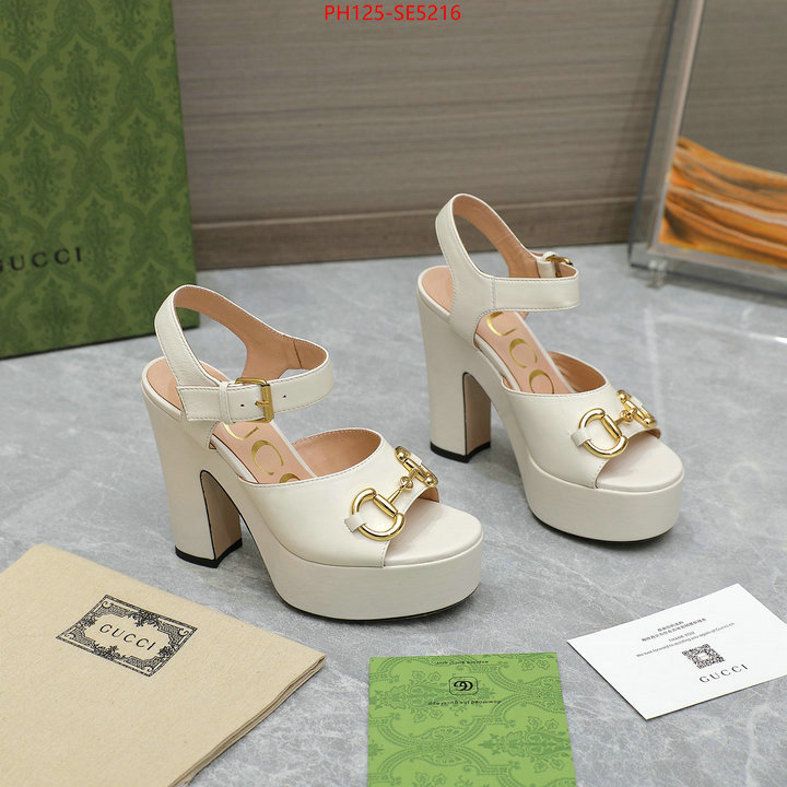 Women Shoes-Gucci,the best affordable ID: SE5216,$: 125USD