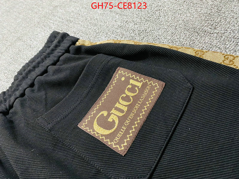 Clothing-Gucci,7 star replica ID: CE8123,$: 75USD