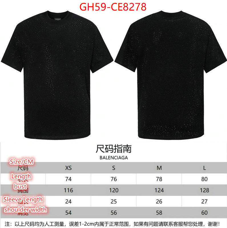 Clothing-Balenciaga,online store ID: CE8278,$: 59USD