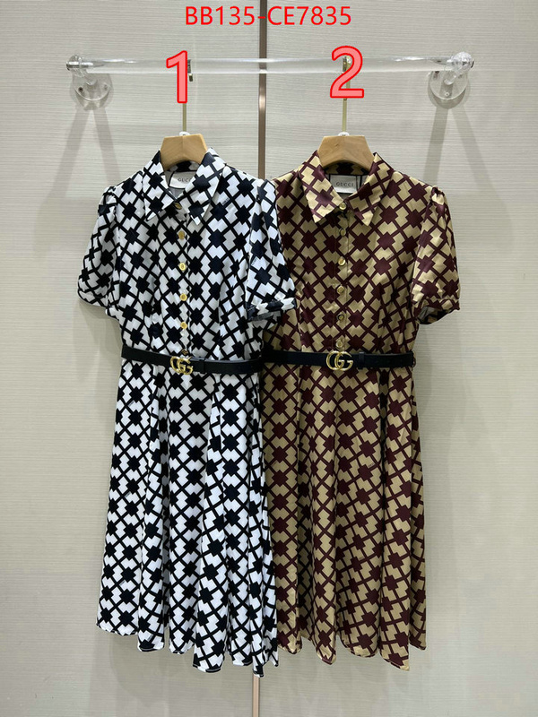 Clothing-Gucci,best quality replica ID: CE7835,$: 135USD