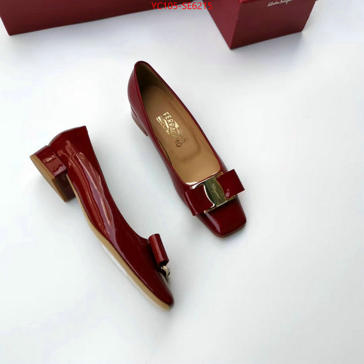 Women Shoes-Ferragamo,replica 1:1 high quality ID: SE6215,$: 105USD