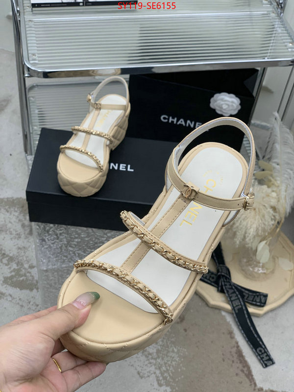 Women Shoes-Chanel,the highest quality fake ID: SE6155,$: 119USD