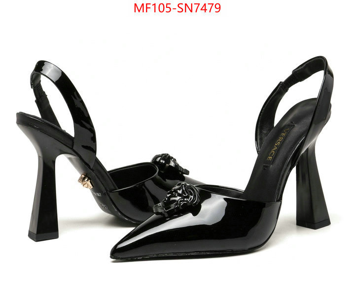 Women Shoes-Versace,perfect quality designer replica ID: SN7479,$: 105USD