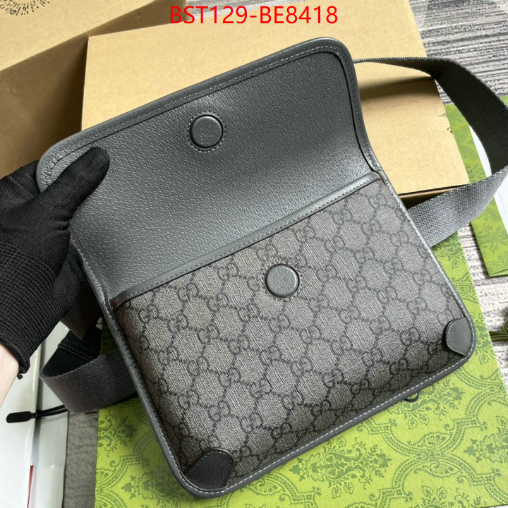 Gucci Bags(TOP)-Diagonal-,knockoff highest quality ID: BE8418,$: 129USD