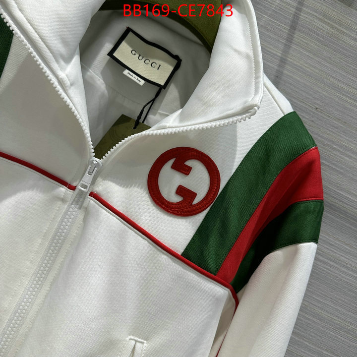 Clothing-Gucci,designer ID: CE7843,$: 169USD