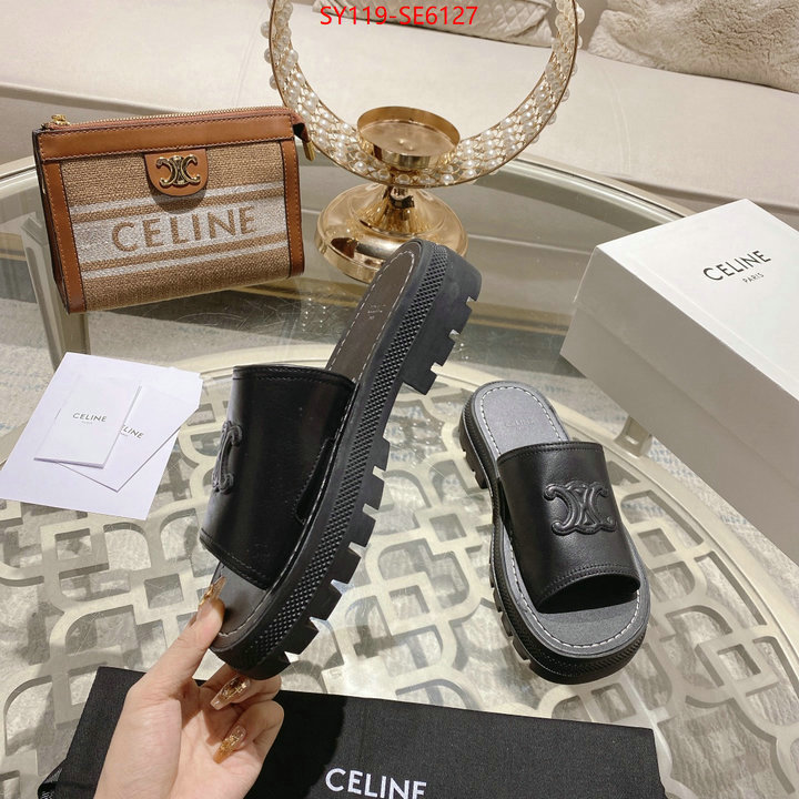 Women Shoes-CELINE,good quality replica ID: SE6127,$: 119USD