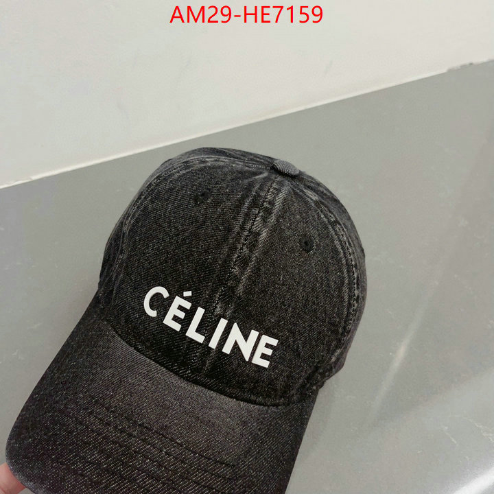 Cap (Hat)-Celine,where can you buy replica ID: HE7159,$: 29USD