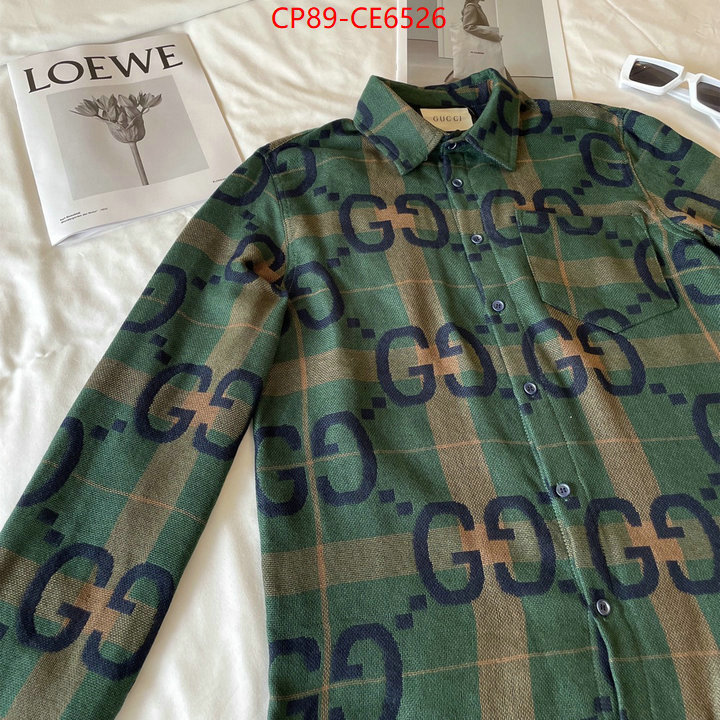 Clothing-Gucci,2023 replica ID: CE6526,$: 89USD