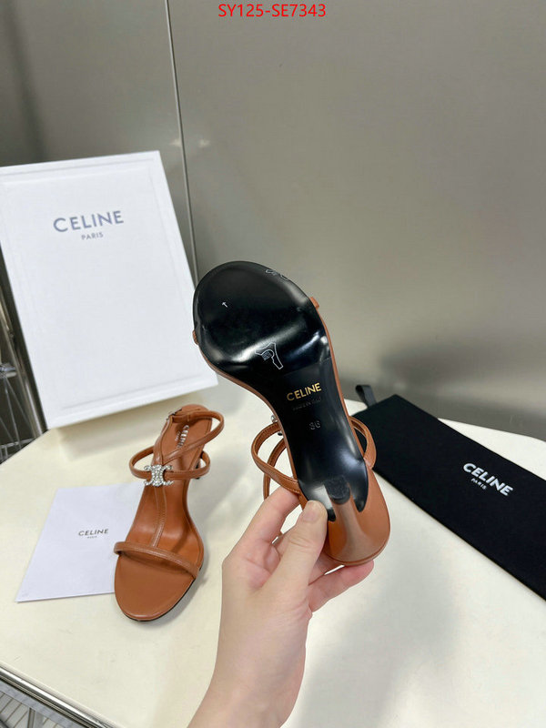 Women Shoes-CELINE,buying replica ID: SE7343,$: 125USD