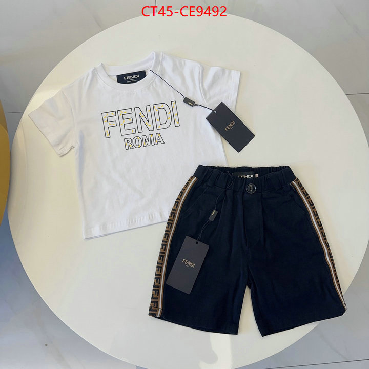 Kids clothing-Fendi,shop ID: CE9492,$: 45USD