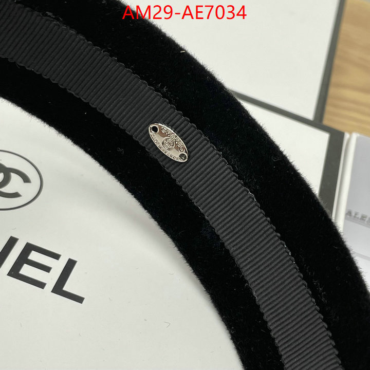 Hair band-Chanel,high quality replica designer ID: AE7034,$: 29USD