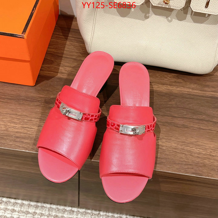 Women Shoes-Hermes,high quality designer replica ID: SE6836,$: 125USD