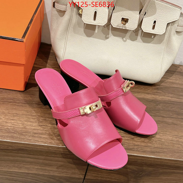 Women Shoes-Hermes,high quality designer replica ID: SE6836,$: 125USD