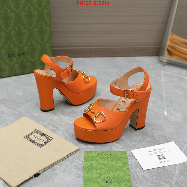 Women Shoes-Gucci,the best affordable ID: SE5216,$: 125USD