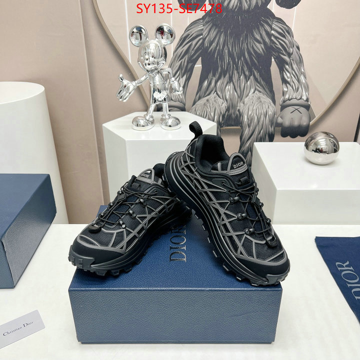 Women Shoes-Dior,the top ultimate knockoff ID: SE7478,$: 135USD