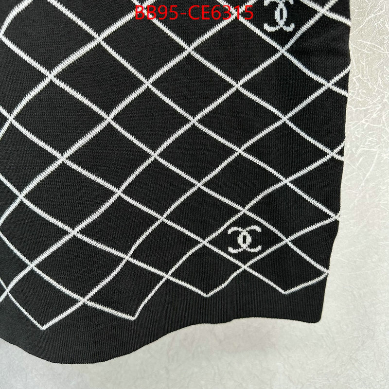 Clothing-Chanel,buy first copy replica ID: CE6315,$: 95USD